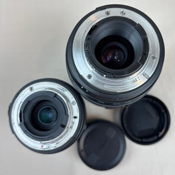 Nikon N65 35mm SLR Film Camera Bundle w/ 2 Quantaray Lenses 28-90mm 70-300mm - Picture 5 of 12